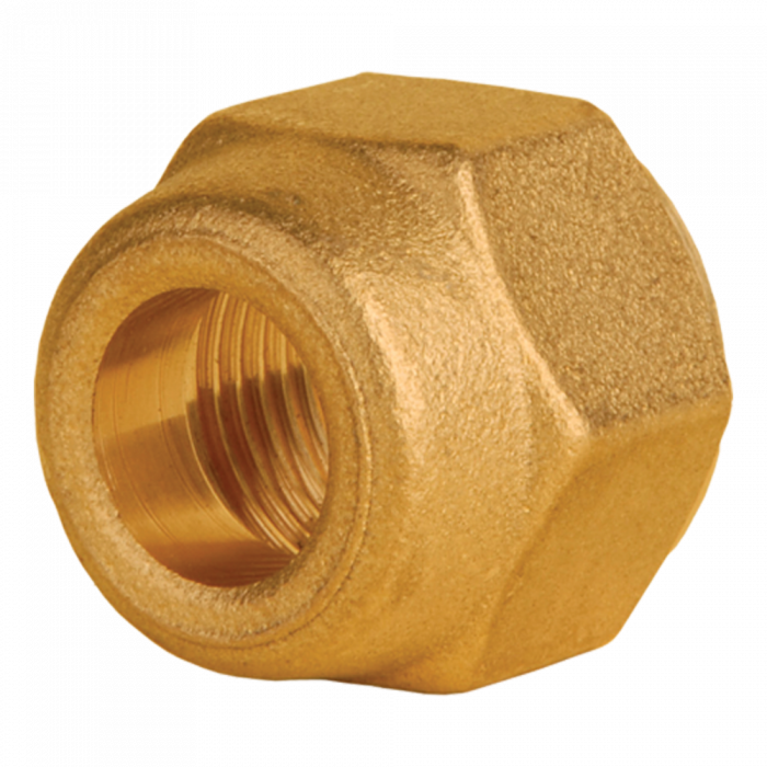 High Quality Metric Brass Flare Fitting Nut Air Conditioner Flare Nut -  China Nut, Zp